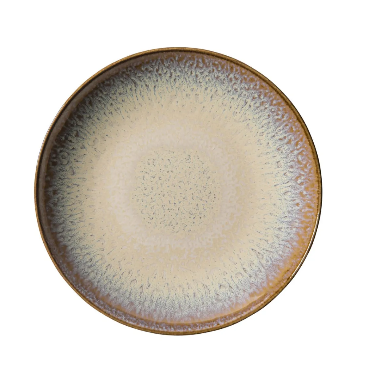 Assiette coupe creuse rond beige porcelaine Ø 23 cm Savanna - ACCOLADE Clearance