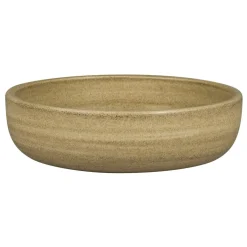 Assiette coupe creuse rond beige porcelaine vitrifiée Ø 16 cm Selva - RAK Sale