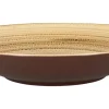 Assiette coupe creuse rond beige porcelaine vitrifiée Ø 29,9 cm Twirl - RAK
