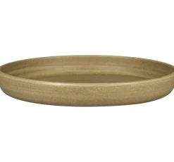 Assiette coupe creuse rond beige porcelaine vitrifiée Ø 29,7 cm Selva - RAK Outlet