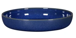 RAK Assiette coupe creuse rond bleu porcelaine vitrifiée Ø 23,7 cm stone Ease New