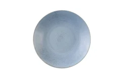 DUDSON Assiette coupe creuse rond bleu grès émaillé Ø 24,3 cm Evo Azure Sale