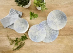 Assiette coupe creuse rond bleu porcelaine Ø 21 cm Coral - ESSENTIALS COLLECTION Best