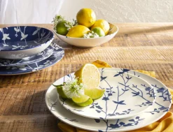 ESSENTIALS COLLECTION Assiette coupe creuse rond blanc porcelaine Ø 21 cm Flora Online