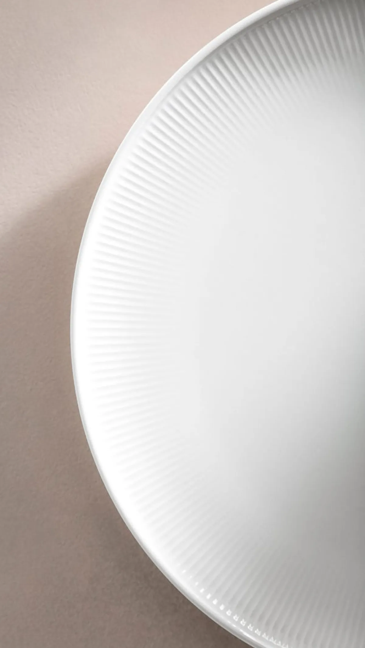 Assiette coupe creuse rond blanc porcelaine Ø 25 cm Afina - VILLEROY & BOCH Best