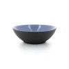 REVOL Assiette coupe creuse rond bleu porcelaine culinaire Ø 19 cm Equinoxe