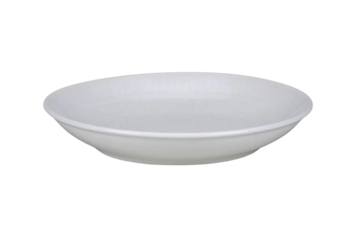 Assiette coupe creuse rond blanc porcelaine Ø 26 cm Céleste - RAK Sale