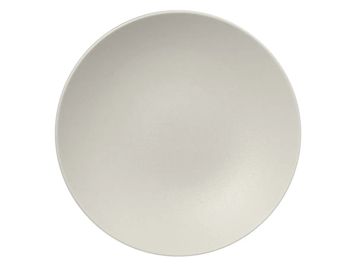 RAK Assiette coupe creuse rond Blanc sable porcelaine vitrifiée Neo Fusion Clearance
