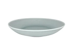 Assiette coupe creuse rond bleu porcelaine vitrifiée Ø 25,9 cm Vintage - RAK Sale