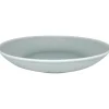Assiette coupe creuse rond bleu porcelaine vitrifiée Ø 22,2 cm Vintage - RAK Discount