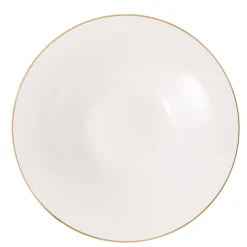 Assiette coupe creuse rond blanc porcelaine bone china Ø 28,5 cm Anmut - VILLEROY & BOCH