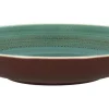 Assiette coupe creuse rond bleu porcelaine vitrifiée Ø 25,9 cm Twirl - RAK New