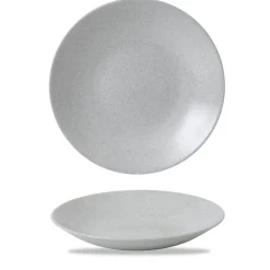 DUDSON Assiette coupe creuse rond blanc porcelaine vitrifiée Ø 27,8 cm Evo Origins Discount