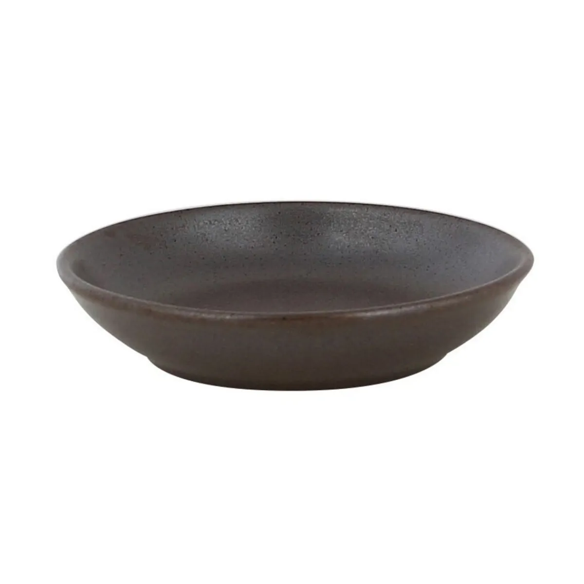 Assiette coupe creuse rond brun porcelaine vitrifiée Ø 7,4 cm Genesis - RAK Sale