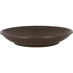 Assiette coupe creuse rond brun porcelaine vitrifiée Ø 27,8 cm Genesis - RAK Outlet
