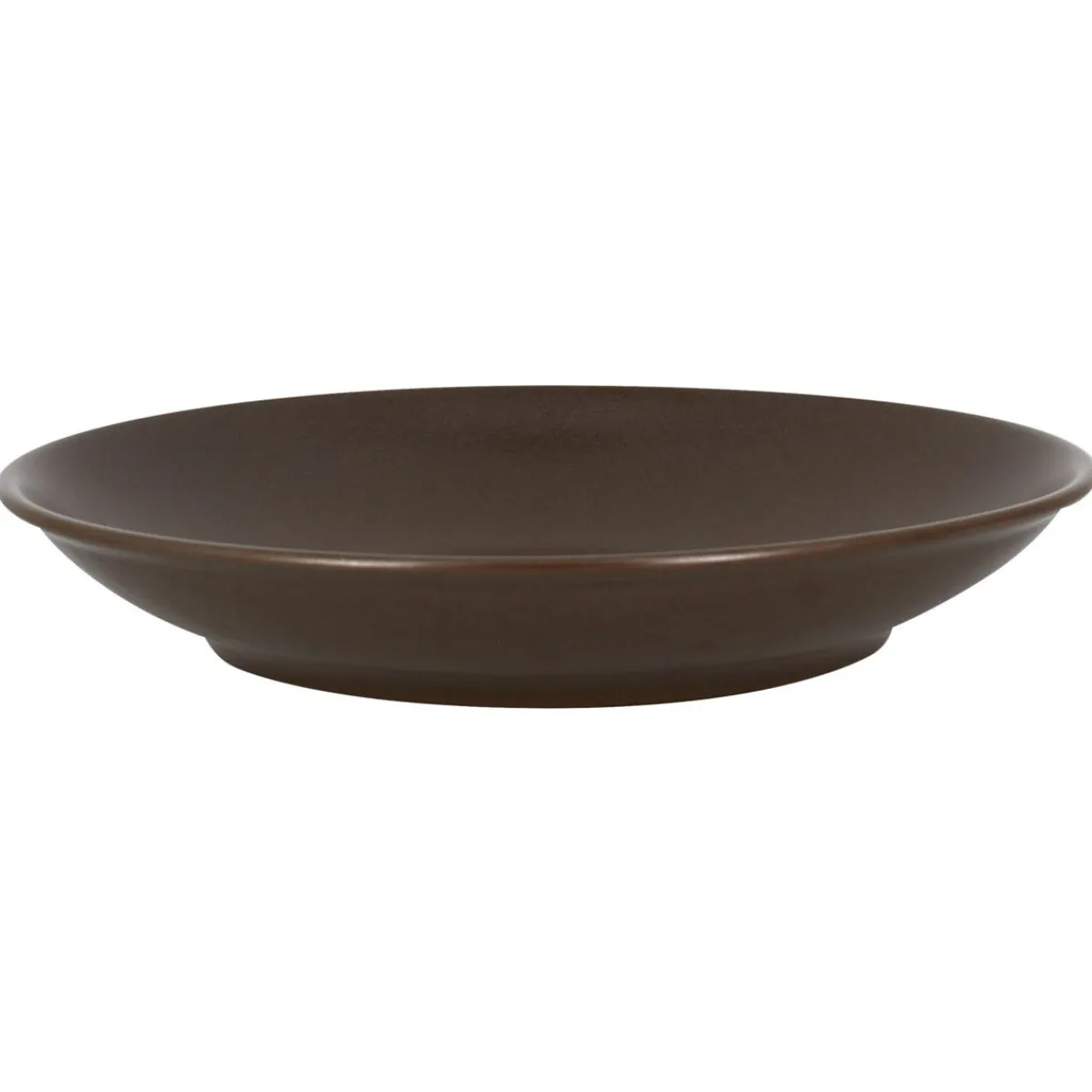 Assiette coupe creuse rond brun porcelaine vitrifiée Ø 27,8 cm Genesis - RAK Outlet