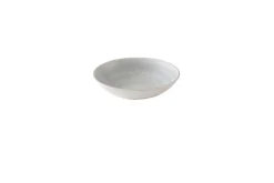 CHURCHILL Assiette coupe creuse rond Canvas grey porcelaine vitrifiée Ø 18,2 cm Stonecast Canvas