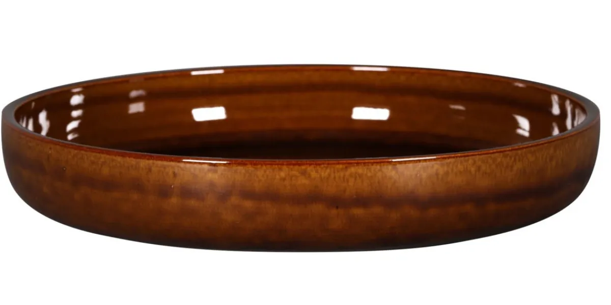 RAK Assiette coupe creuse rond cuivre porcelaine vitrifiée Ø 27,8 cm stone Ease New