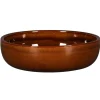 Assiette coupe creuse rond cuivre porcelaine vitrifiée Ø 16 cm stone Ease - RAK Online