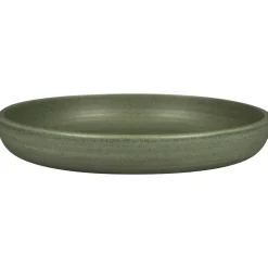 Assiette coupe creuse rond Dark Green porcelaine vitrifiée Ø 25,8 cm Selva - RAK Outlet