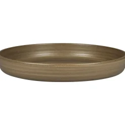 RAK Assiette coupe creuse rond Dark Brown porcelaine vitrifiée Ø 27,8 cm Selva Hot