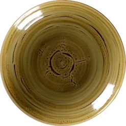 RAK Assiette coupe creuse rond Garnet porcelaine vitrifiée Ø 23 cm stone Spot