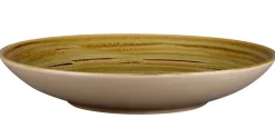 RAK Assiette coupe creuse rond Garnet porcelaine vitrifiée Ø 23 cm stone Spot