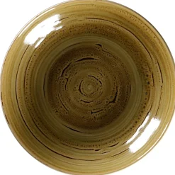 Assiette coupe creuse rond Garnet porcelaine vitrifiée Ø 25,9 cm stone Spot - RAK