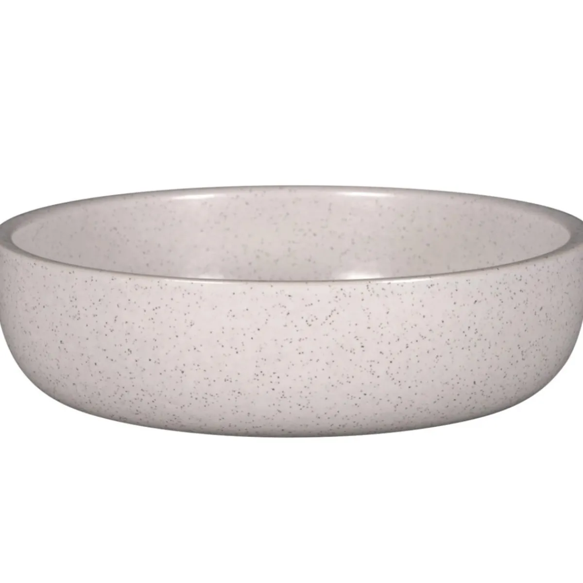 RAK Assiette coupe creuse rond gris porcelaine vitrifiée Ø 16 cm stone Ease
