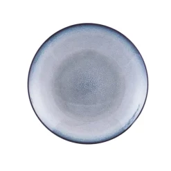 PRO.MUNDI Assiette coupe creuse rond gris grès émaillé Ø 23 cm Galaxy Sale