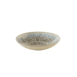 Assiette coupe creuse rond gris grès émaillé Ø 22 cm Tropic - ACCOLADE Best
