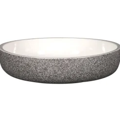 Assiette coupe creuse rond gris porcelaine vitrifiée Ø 19,8 cm stone Ease - RAK Sale