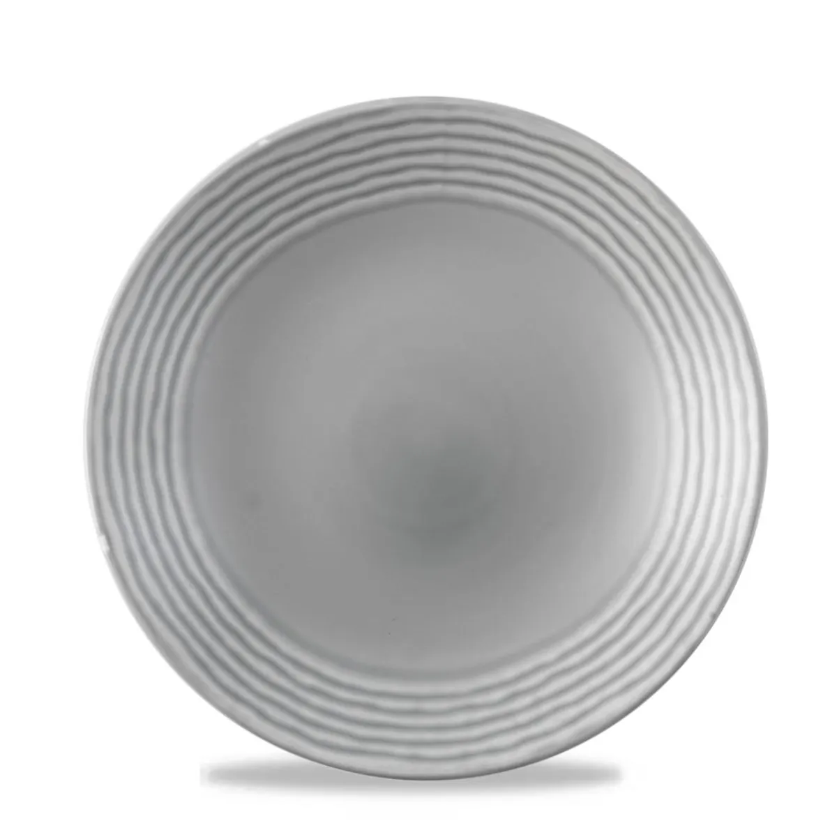 DUDSON Assiette coupe creuse rond gris porcelaine vitrifiée Ø 27,8 cm Harvest Norse Sale