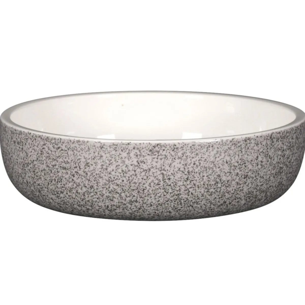 Assiette coupe creuse rond gris porcelaine vitrifiée Ø 16 cm stone Ease - RAK Discount