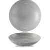Assiette coupe creuse rond gris porcelaine vitrifiée Ø 24,8 cm Harvest Norse - DUDSON New