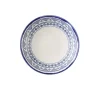Assiette coupe creuse rond Ink porcelaine vitrifiée Ø 25 cm Harvest Mediterranean Moresque - DUDSON Outlet