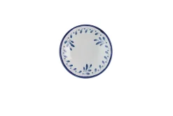 DUDSON Assiette coupe creuse rond Ink porcelaine vitrifiée Ø 18 cm Harvest Mediterranean New