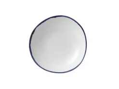 Assiette coupe creuse rond Ink porcelaine vitrifiée Ø 26,4 cm Harvest - DUDSON Sale