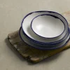 Assiette coupe creuse rond Ink porcelaine vitrifiée Ø 18,2 cm Harvest - DUDSON Best
