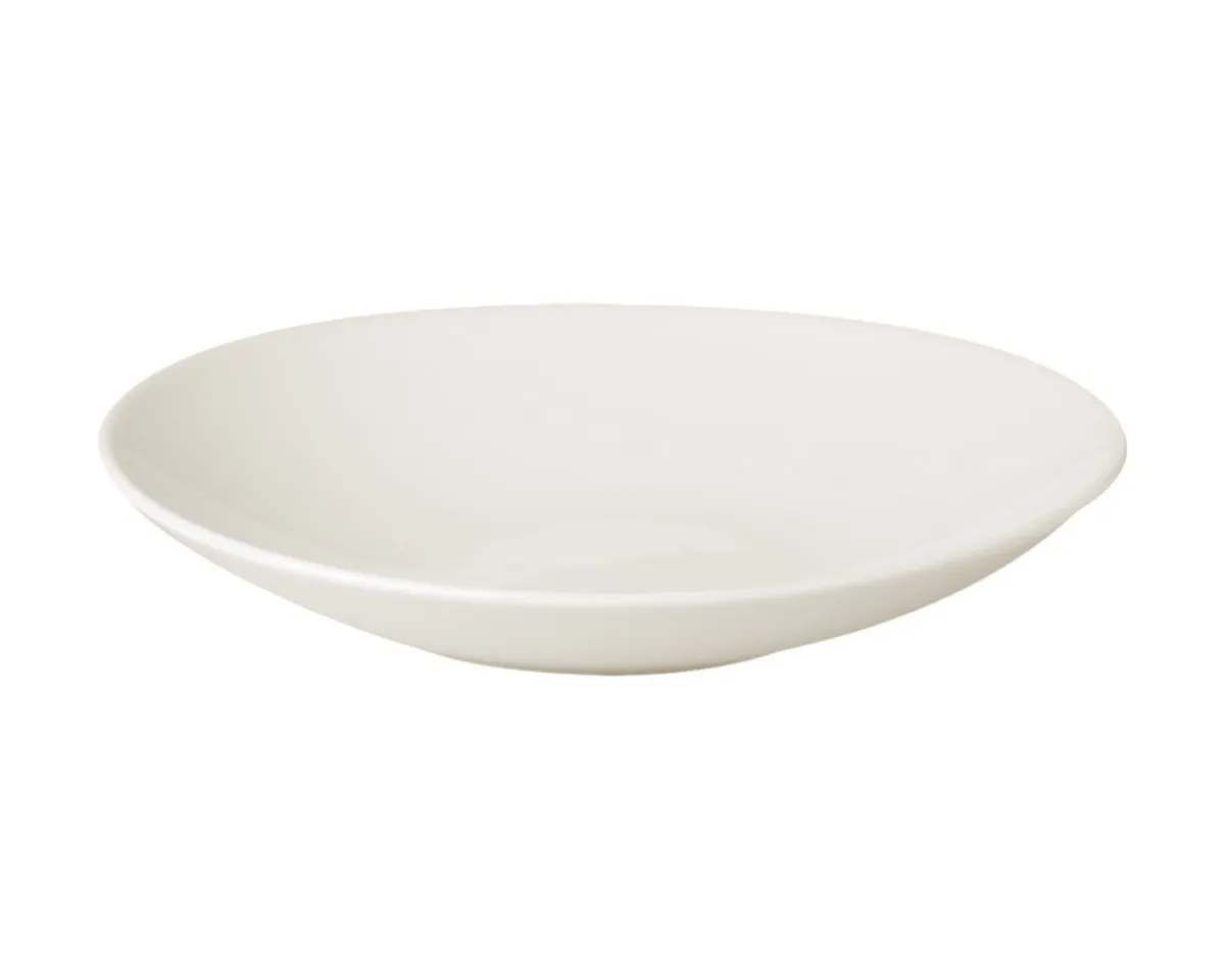 RAK Assiette coupe creuse rond ivoire porcelaine vitrifiée Ø 30 cm Nano Hot