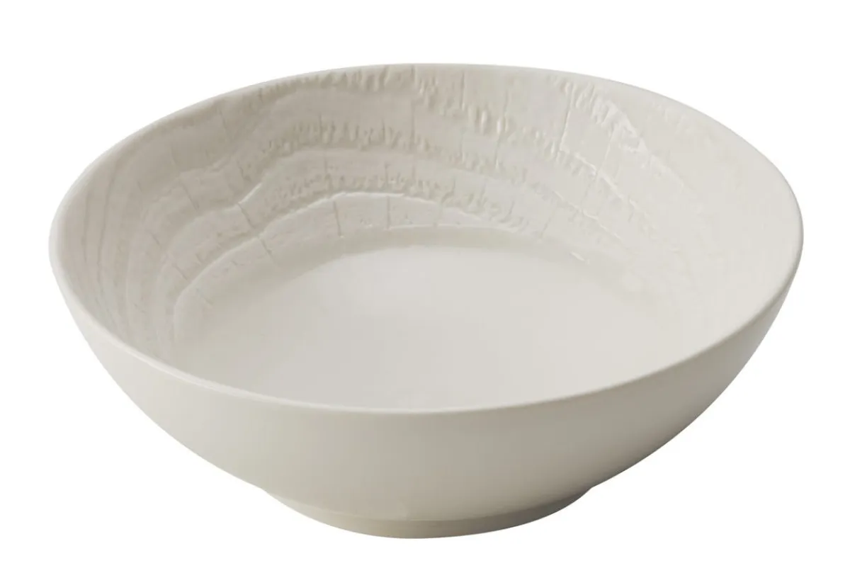 Assiette coupe creuse rond ivoire porcelaine culinaire Ø 19 cm Arborescence - REVOL Discount