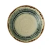 Assiette coupe creuse rond Linen porcelaine vitrifiée Ø 24,8 cm Flare - DUDSON Best