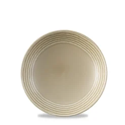 DUDSON Assiette coupe creuse rond Linen porcelaine vitrifiée Ø 25,5 cm Harvest Norse Outlet
