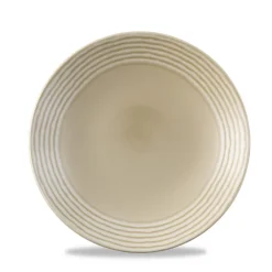 Assiette coupe creuse rond Linen porcelaine vitrifiée Ø 27,8 cm Harvest Norse - DUDSON Sale