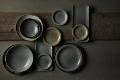 Assiette coupe creuse rond Linen porcelaine vitrifiée Ø 27,8 cm Harvest Norse - DUDSON Sale