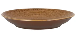 RAK Assiette coupe creuse rond marron porcelaine vitrifiée Ø 27,8 cm Twirl Sale
