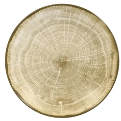 Assiette coupe creuse rond moss porcelaine vitrifiée Ø 25,9 cm Woodart - RAK Outlet