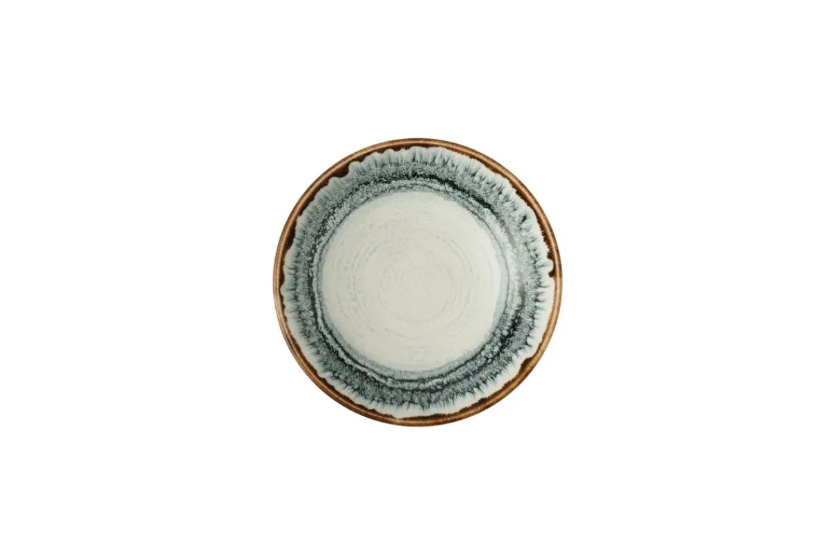 Assiette coupe creuse rond Natural porcelaine vitrifiée Ø 18,2 cm Flare - DUDSON Best