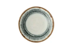 DUDSON Assiette coupe creuse rond Natural porcelaine vitrifiée Ø 24,8 cm Flare Best