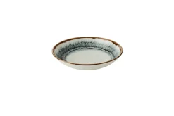 DUDSON Assiette coupe creuse rond Natural porcelaine vitrifiée Ø 24,8 cm Flare Best